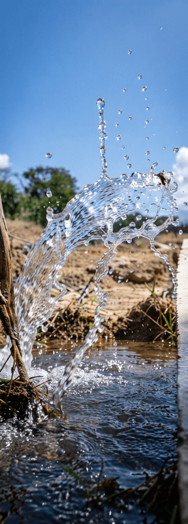 Borehole pumping test